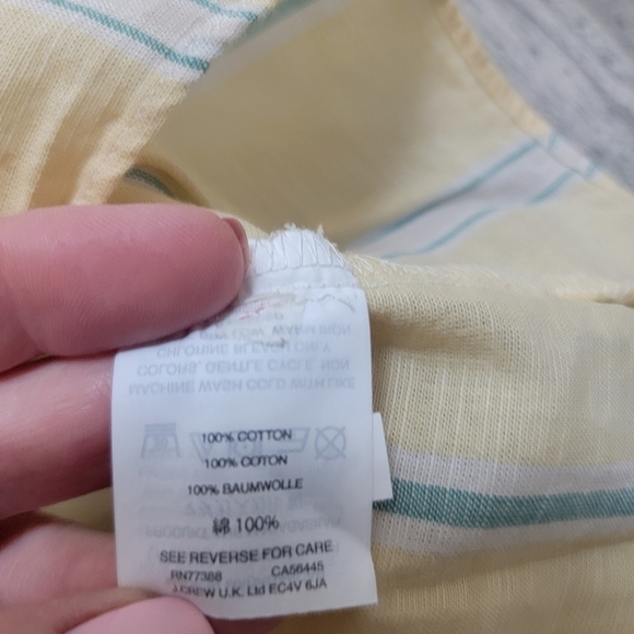 Madewell Drawstring-Waist Shirt in Atlantic Stripe S - Picture 8 of 12